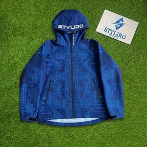 เสื้อแจ็คเก็ตมอเตอร์ไซค์มีฮู้ดสำหรับผู้ชาย Styliro กันลม กันน้ำ สปอร์ต สีดำเหลือง แต่งลายปัก ปิดด้วยซิปด้านหน้า - Product Image 2