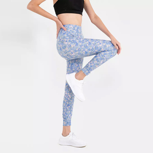 Leggings de compression personnalisés haut de gamme pour femmes, taille haute, pour fitness, gym, course à pied, entraînement sportif, collants de sport, fabricant OEM - Product Image 1