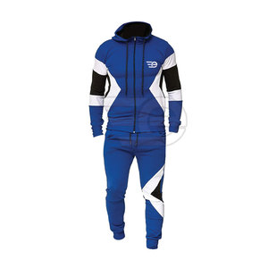 ชุดวอร์มมีฮู้ดซิปสำหรับผู้ชายสุดเทรนดี้ เหมาะสำหรับออกกำลังกาย วิ่ง เทรนนิ่ง ฟิตเนส จ็อกกิ้ง เนื้อผ้าเบาสบาย - Product Image 2