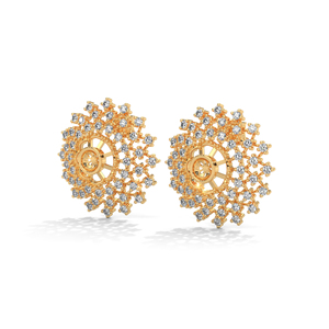 Broche de Flor con Cristales de Imitación en Color Dorado, Joyería Floral, Regalo para Mujeres, Fiesta, Boda - Product Image 2