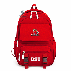 Delta | Sigma | Theta Sorority <b>Backpack</b> Bookbag Durable Cordura Daypack <b>Large</b> Capacity Rucksack Casual Travel Pack For <b>Women</b> - Product Image 1