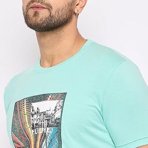 Camiseta ecológica impresa para hombre, textil reciclado, tinta a base de agua, tacto suave, flexible y cómoda de usar. - Product Image 3