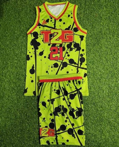 Premium Custom Basketball Uniform Mens Jersey Shorts Set Breathable Moisture-Wicking Mesh <b>Polyester</b> Team Kit Sportswear OEM - Product Image 6