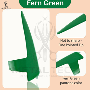 Good Supplier In Green Color Hair Styling Uses Hair <b>Braids</b> Parting & Sectioning Rings Set Stainless Steel Stitch <b>Braid</b> Tools - Product Image 2