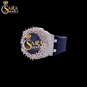 Montre de luxe en caoutchouc et moissanite pour le bureau, le sport et les occasions spéciales, disponible à l'exportation – Prix compétitif - Product Image 4