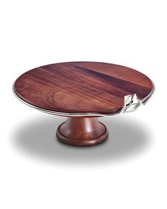 New Arrival Two Tier Wooden Marble Lazy Susan <b>Turntable</b> Rotating Serving Tray for Kitchen Dining <b>Table</b> Decor - Product Image 4