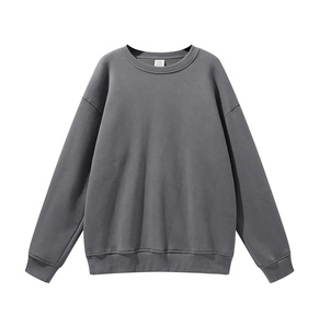Sudadera Personalizada para Mujer, Cuello Redondo, Forro Polar Cortavientos, con Bordado, Mezcla de Poliéster/Algodón, Corte Holgado - Product Image 1