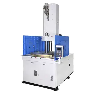 Macchina per lo stampaggio a iniezione, macchina per lo stampaggio ad iniezione rotativa verticale circolare da 160 tonnellate, macchinari per la plastica professionale.