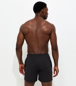 Shorts Cargo Décontractés d'Été pour Hommes en Coton Tricoté Uni, Coupe Ample, Respirants, Mi-Longs avec Cordon de Serrage - Product Image 3
