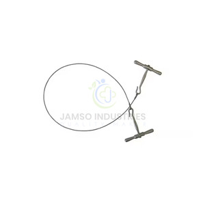 Herramienta de corte ortopédica con alambre de sierra Gigli para secciones óseas precisas en procedimientos médicos. - Product Image 5