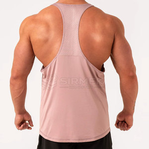 Camiseta sin mangas moderna para hombre, que absorbe la humedad y se seca rápidamente, para gimnasio, ejercicio, fitness, actividades al aire libre, ropa informal, fabricante. - Product Image 2