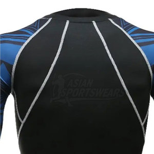 เสื้อรัดกล้ามเนื้อสำหรับฝึกซ้อมบราซิลเลียนยิวยิตสู แบบเย็บเสริมความแข็งแรงพิเศษ - Product Image 6