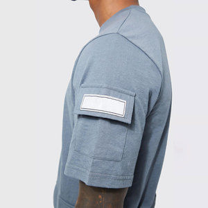 Conjunto Deportivo de 2 Piezas para Hombre, Personalizado al por Mayor (OEM/ODM), Talla Grande, Secado Rápido, Transpirable, con Logotipo Personalizado - Product Image 5
