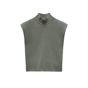 Sweat-shirt à col roulé en molleton doux en coton brossé pour femmes automne hiver coupe oversize fournisseur de gros de mode - Product Image 4