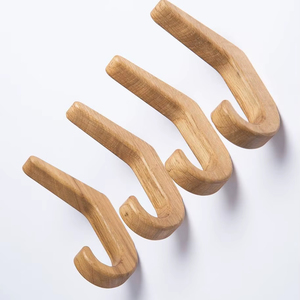 ตะขอแขวนผนังไม้ดีไซน์เนอร์ - Product Image 1