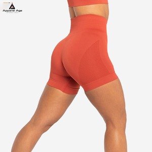 Shorts de sport taille haute pour femme, sans couture, effet push-up, pour la course et le yoga - Product Image 5