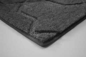 Alfombra de Baño Personalizada de Color Sólido, Absorbente de Agua, de Microfibra, con Base Antideslizante de TPR - Product Image 2