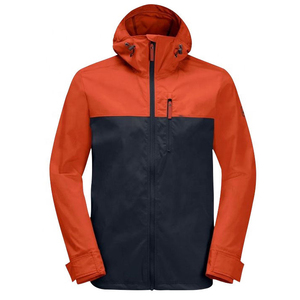 Veste imperméable à capuche pour homme, style sportif, en polyester, pour l'hiver et les activités de plein air - Product Image 2