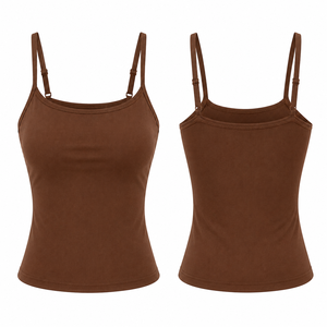 Camiseta sin mangas ligera personalizada para mujer, de secado rápido, transpirable, para gimnasio, fitness, entrenamiento, OEM, ODM, marca privada - Product Image 1