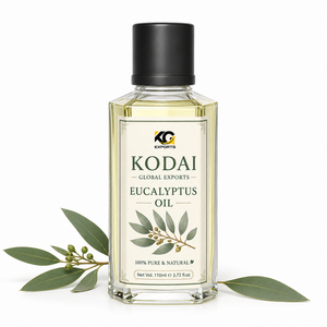 Aceite de eucalipto Kodai 100% puro, aceite esencial herbal natural para el cuidado de la piel y aromaterapia - Product Image 1