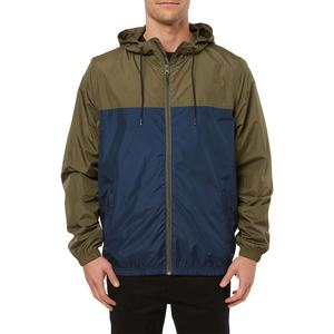 Chaqueta impermeable unisex ligera para exteriores, chaqueta cortavientos de talla grande para hombre, chaqueta cortavientos de gran tamaño en blanco - Product Image 1