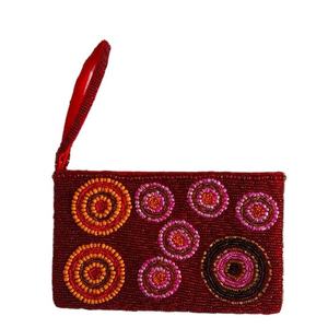 <b>Compact</b> Beaded Mini Purse Handmade Zipper Coin <b>Wallet</b> for Daily Use At Best Price - Product Image 3