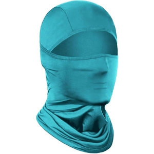 Pasamontañas Teal de Cara Completa Unisex para Exteriores, 100% Poliéster Transpirable e Impermeable, Talla Adulto 54-56CM, Spandex de Alta Calidad para Hombre - Product Image 2