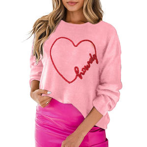 Pulls et cardigans d'hiver pour femmes, prix de gros, chauds, tissés, anti-plis, tricot épais - Product Image 1