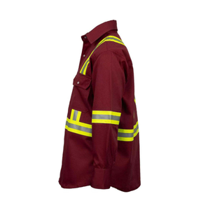 Camisetas de Seguridad Ligeras para Hombre, Suministro de Fábrica OEM, Personalizadas, Elegantes, Reflectantes, Corte Regular, Transpirables, con Logotipo Personalizado - Product Image 4
