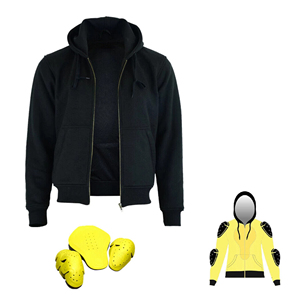 Sweat-shirts à capuche zippés en polaire pour hommes grandes tailles, avec logo personnalisé, collection 2026, OEM, qualité supérieure, en coton et Kevlar - Product Image 3