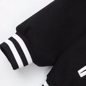 Chaquetas Varsity para Hombre, Estilo Informal, Holgadas, para Exteriores, con Letras Bordadas, Logotipo Personalizado, Venta al Por Mayor - Product Image 6