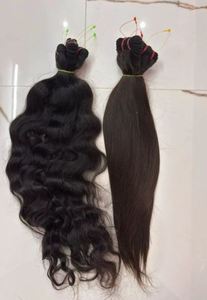 Cabello Indio Virgen de Primera Calidad, Doble Trama, Saludable y Brillante, Extensiones de Cabello Humano con Cinta Adhesiva, Suave, Sedoso y Natural - Product Image 4