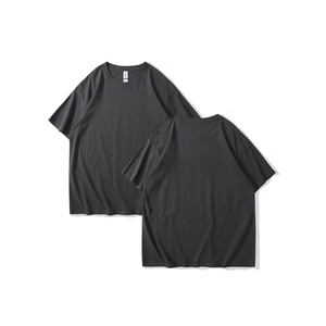 Nueva Llegada: Camiseta Extra Grande para Hombre, 100% Algodón, 300 g/m², Transpirable, Casual, Hombros Caídos, Diseño con Logotipo Personalizado - Product Image 1