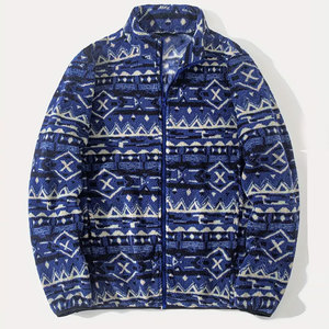Men Sherpa <b>Jacket</b> Winter Outdoor Warm <b>Fleece</b> <b>Lined</b> Soft Casual Comfortable Style Men Sherpa <b>Jacket</b> - Product Image 1