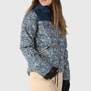 New High Quality Lightweight <b>Women</b> Puffer Jacket Knitted Plain Dyed Breathable Waterproof Winter Casual Wear Regular Fitness - Product Image 1