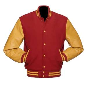 Vestes de baseball unisexes de style universitaire, personnalisables, grandes tailles, veste d'hiver avec fourrure de mouton, design respirant - Product Image 2