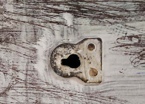 Miroir mural en bois vintage, finition blanche vieillie, miroir rectangulaire décoratif à suspendre pour salon, entrée - Product Image 3