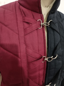 Manteau Gambeson Médiéval en Coton à Manches Longues, Veste Rembourrée Épaisse, Armure Aketon pour Fête Renaissance, Halloween, Costume de Cosplay - Product Image 5