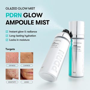 VT COSMETICS PDRN Glow Ampoule Brume Faciale 100ml Soin Coréen pour la Peau Sérum en Spray - Product Image 2