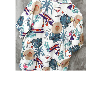 Chemise de style hawaïen à impression numérique de haute qualité pour hommes, chemise décontractée à coupe ajustée avec personnage personnalisé - Product Image 5