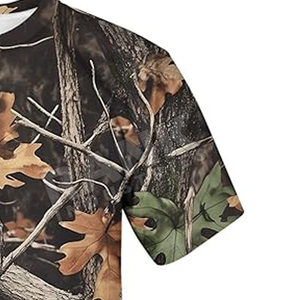 T-shirts de chasse respirants pour hommes, légers, sur mesure, vêtements de chasse pour hommes de haute qualité - Product Image 6