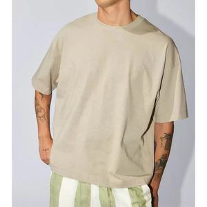 เสื้อยืดทรงบ็อกซ์แขนสั้นไซส์ใหญ่พิเศษสำหรับผู้ชาย คอเต่า ทรงบ็อกซ์  ผ้าเนื้อหนา - Product Image 4