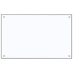 Dosseret de cuisine en verre trempé transparent de 31.5 "x 19.7" - Product Image 2