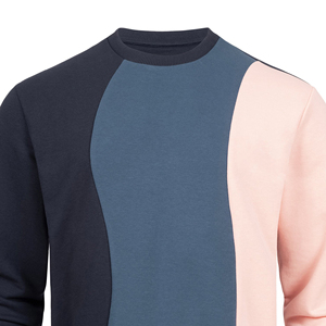 เสื้อสเวตเชิ้ตคอกลมแขนราแกลนทรงปกติสำหรับผู้ชาย ผ้าฝ้ายถัก - Product Image 5