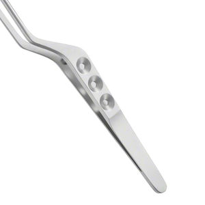 Bayonet Tissue Grasping Forceps 22cm Stainless Steel Surgical <b>Instrument</b> Reusable for <b>Neurosurgery</b> and ENT Procedures - Product Image 4