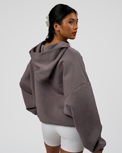 Sudadera con Capucha 100% Algodón Francés, Estilo Básico, Lisa, para Hombre y Mujer - Product Image 2