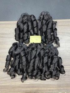 Cheveux bouclés vietnamiens Remy pour tissage, 100g, très lisses, pointes pleines - Product Image 4