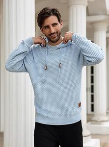 เสื้อฮู้ดผู้ชายไซส์ใหญ่สำหรับฤดูหนาว ผ้าผสมโพลีเอสเตอร์และคอตตอน ขนฟลีซ แห้งเร็ว ระบายอากาศได้ดี อุ่นสบาย เหมาะสำหรับเล่นกีฬาและสวมใส่ลำลอง - Product Image 3