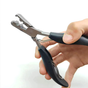 Pince à cheveux pour extensions, pour micro-anneaux sans couture et fusion, outils capillaires premium, pince et dissolvant de colle pour la transformation des cheveux - Product Image 4