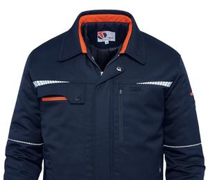 เสื้อแจ็คเก็ตทำงานแบบมีฉนวนกันความร้อน TB-511 ยี่ห้อ TBUC ผลิตในเกาหลี แบบ OEM/ODM ผ้า TR สะท้อนแสงสูง พร้อมบุไมโครแพดดิ้ง - Product Image 3